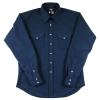 navy flannel full shirt 5