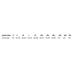 heavyweight denim size chart