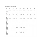 santana fr size chart